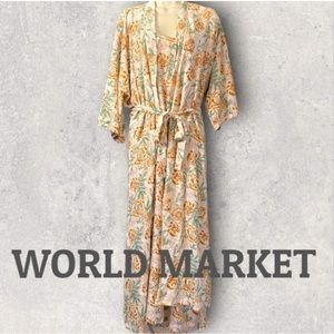 World Market Pajama Dress and Robe